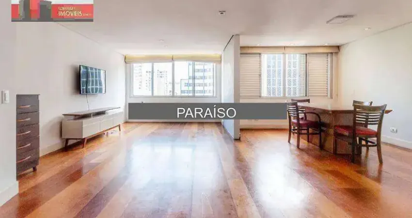 R. Afonso de Freitas, 78 - Paraíso, 3 dorms, 107m², Ed. Nilda.