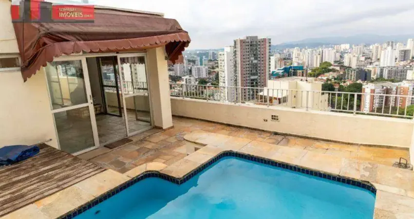 Cobertura Rua Cerro Corá, 792 - Vila Romana, 3 dorms, 202m², Morada da Colina