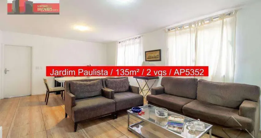Apartamento Al. Campinas, 953 - Jardim Paulista, 3 quartos, 135m², Ed. Sarigi