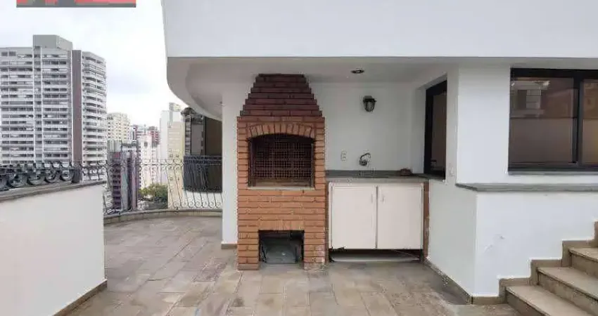 Av. Jurema, 45 - Moema Índios, 187m², 3 vagas, Maison George V, Cobertura duplex