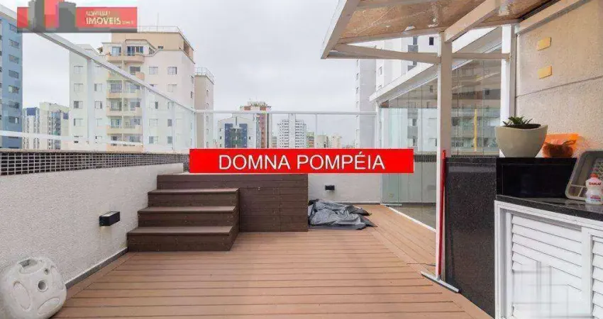 Cobertura R. Dr. Augusto De Miranda, 1303 - Vila Pompeia, 151m², 3 vagas, Ed. Domna