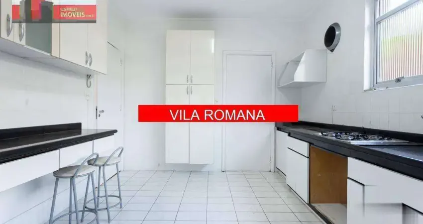 R. Fábia, 500 - Vila Romana, 120m², 3 dorms, 2 vagas, Ed. Márcia