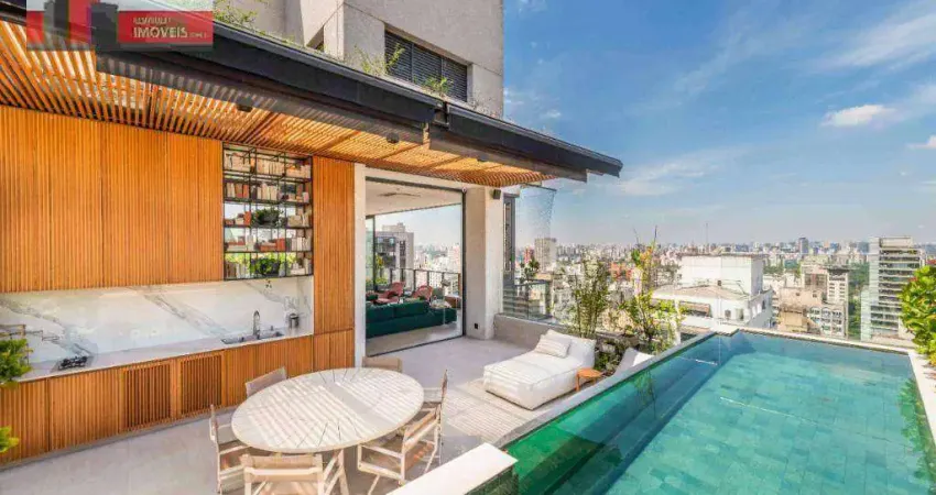 Cobertura R. José Maria Lisboa, 1326 - Cerqueira César, 408m², 5 vagas, Maison Marie