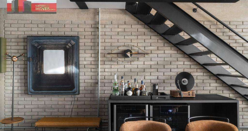 Loft Rua Amália de Noronha, 525 - Pinheiros, 124m², 2 vagas, Loft São Paulo V