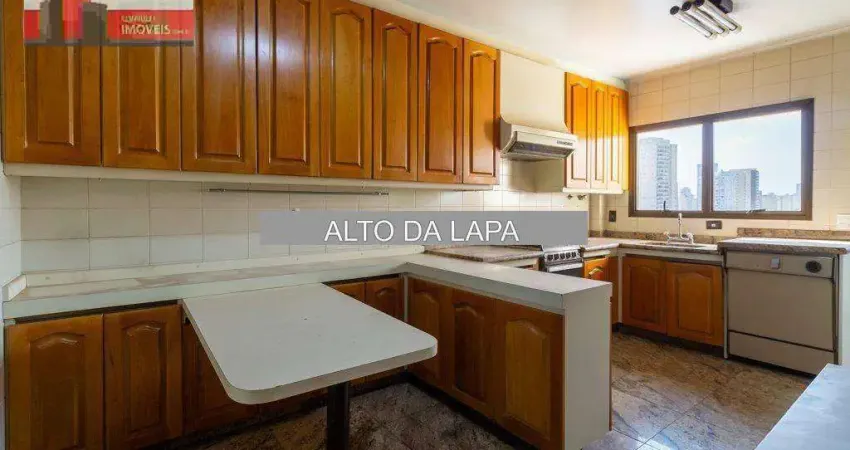 Apartamento R. Luís Martins, 5 - Alto da Lapa, 168m², 3 vagas, Ed. Rio Verde