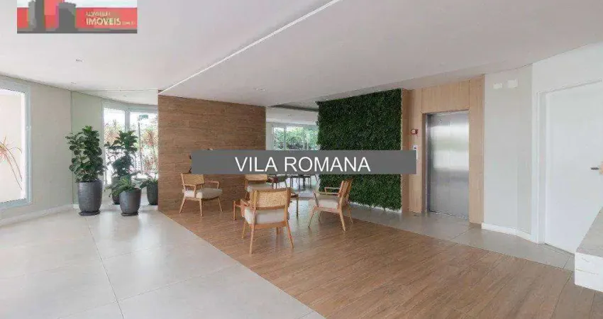 R. Fabia, 94 - Vila Romana, 120m², vagas fixas, Michelângelo e Da Vinci