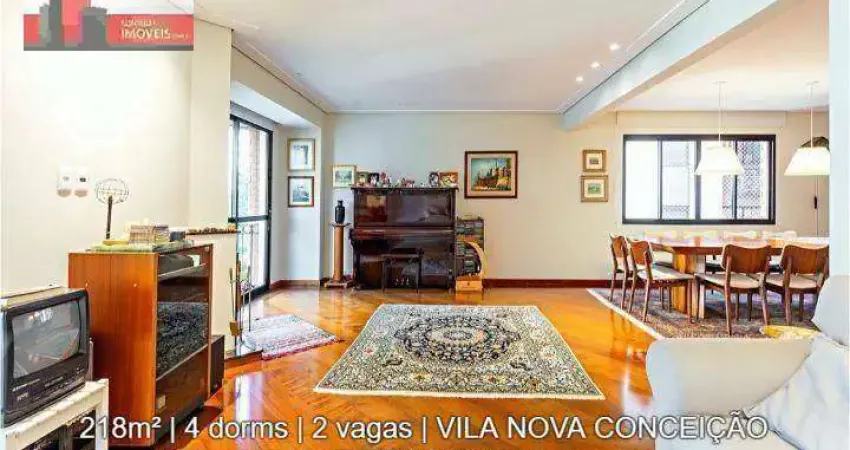 R. Jacques Félix, 314 - Vila Nova Conceição, 218m², 4 dorms, 2 vagas, Green Forest