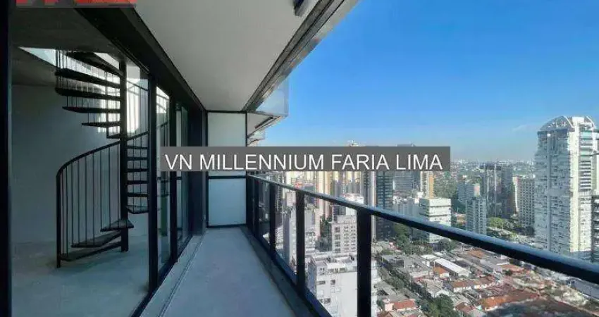 Cobertura R. Chilon, 184 - Vila Olímpia,  77m², 1 vaga, VN Millennium Faria Lima