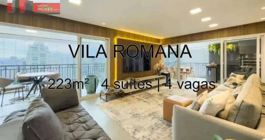 Apartamento com 4 quartos à venda na Rua Fábia, 610, Vila Romana, São Paulo