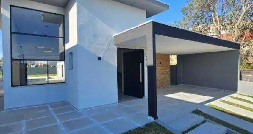 Casa térrea no Condomínio 7 Lagos - Itatiba, 220m², 4 vagas, 3 suítes, Terras Nobres