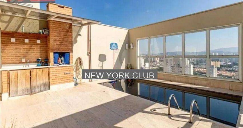 Rua Fábia, 610 - Vila Romana, 500m², 4 suítes, 6 vagas, Cobertura, New York Club