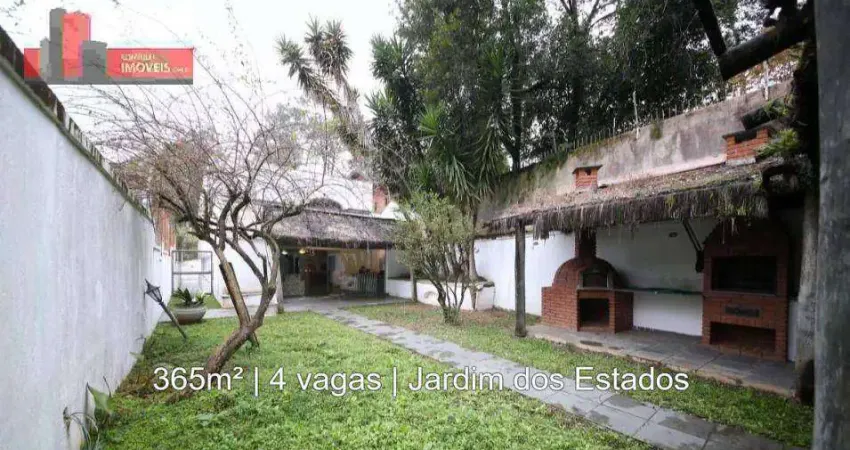 Casa R. Canumá, 35 - Jardim dos Estados, Vende e Aluga, 365m², 4 vagas