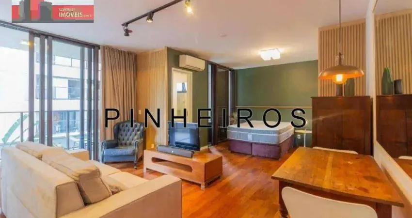 Studio com vaga, r. capote valente, 990 - pinheiros, 47m², home studio 47