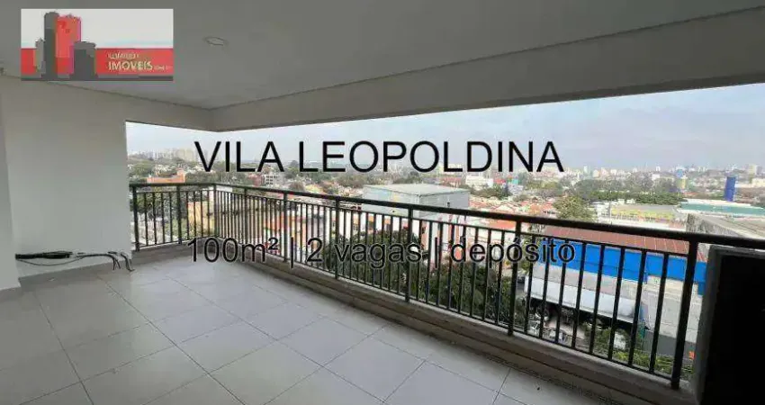 Av. imperatriz leopoldina, 1623 - vila leopoldina, 100m², vista parque villa lobos.