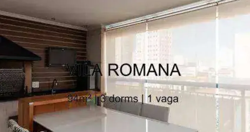 R. jeroaquara, 406 - vila romana, 94m², 3 dorms, 1 vaga livre, quality house lapa