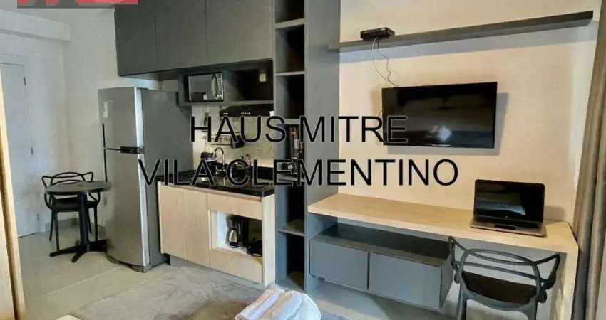Studio r. borges lagoa, 380 - vila clementino, 28m², mobiiliado, haus mitre