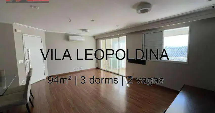 Av. mofarrej, 154 - vila leopoldina, 94m², 2 vagas, refuge living club (em negociação)