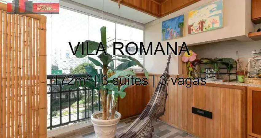 Apartamento com 3 quartos à venda na Rua Fábia, 800, Vila Romana, São Paulo