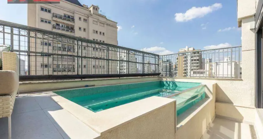 Cobertura r. marcos lopes, 233 - moema, 310m², 4 suítes, 4 vagas, england vila nova