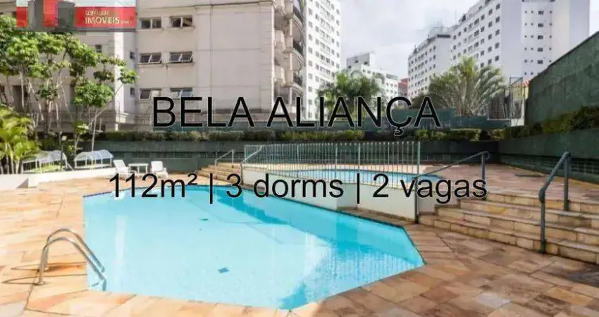 R. passo da pátria, 1294 - bela aliança, 112m², 3 dorms, 2 vgs, villagio san marco