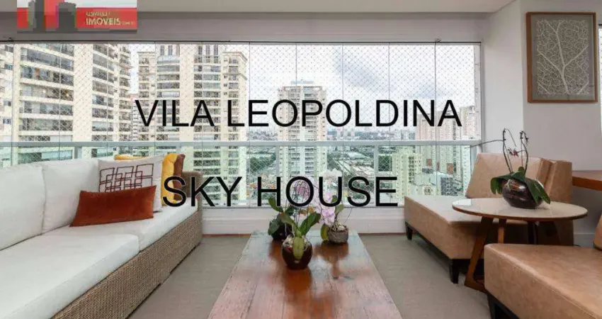 R. carlos weber, 663 - vila leopoldina, 230m², 4 suítes, 3 vagas, sky house