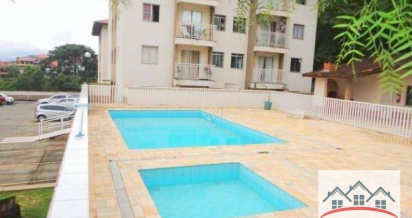 Apartamento com 2 dormitórios, 54 m² - venda por r$ 280.000 ou aluguel por r$ 1.900,00/mês - granja carolina - cotia/sp