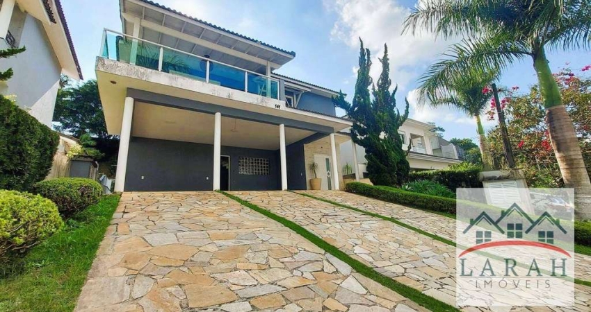 Casa com 5 dormitórios para alugar, 373 m² por R$ 10.000/mês - Condomínio Quintas de São Fernando - Cotia/SP