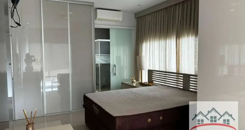Apartamento com 1 dormitório para alugar, 73 m² por R$ 6.690,00/mês - Bosque do Vianna - Cotia/SP