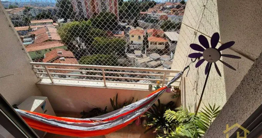 Apartamento com 3 dormitórios à venda, 73 m² por r$ 525.000 - jardim ester yolanda - são paulo/sp