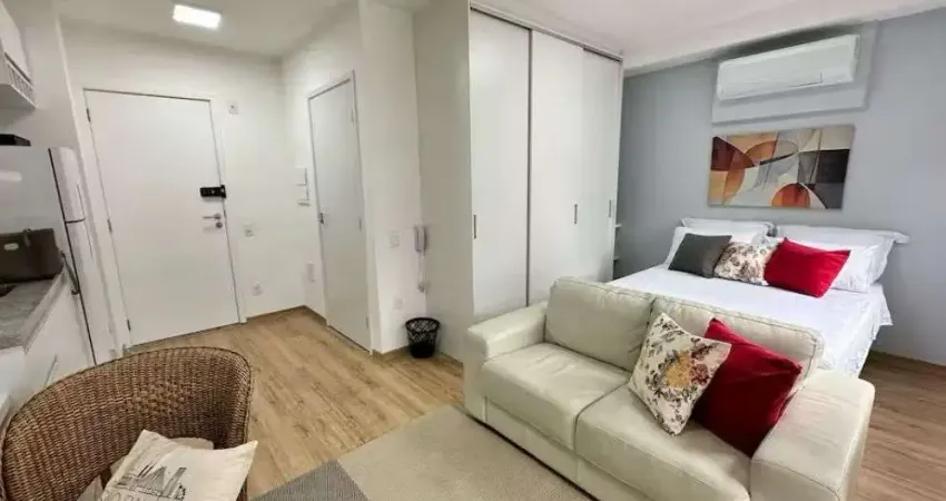 Studio totalemte mobiliado para alugar, 31 m² por r$ 4.120/mês - indianópolis - são paulo/sp