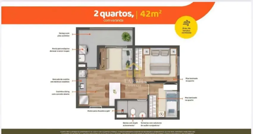 Apartamento com 2 dormitórios à venda, 42 m² por R$ 314.900,00 - Butantã - São Paulo/SP