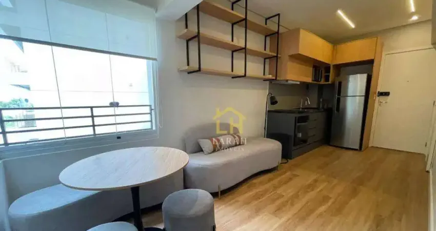 Apartamento com 1 dormitório para alugar, 26 m² por R$ 4.200/mês - Butantã - São Paulo/SP