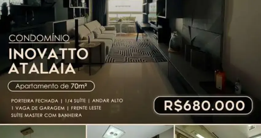 Apartamento com 1 quarto à venda na Rua Francisco Rabelo Leite Neto, 1301, Atalaia, Aracaju