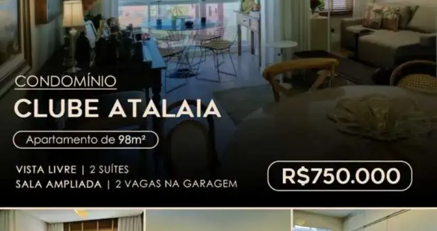 Apartamento com 2 quartos à venda na Rua Francisco Rabelo Leite Neto, 500, Atalaia, Aracaju