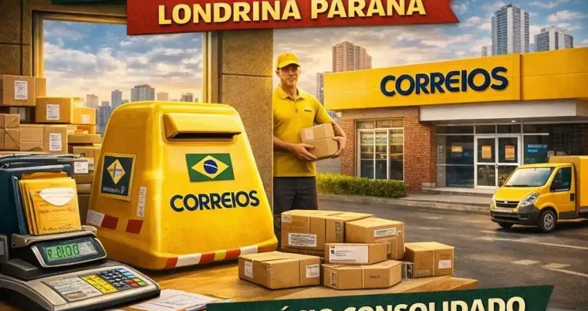 Lucro líquido R$ 30.000,00 média mês - Agência Franqueada dos Correios em Londrina/Pr - área nobre - Pleno funcionamento !!!