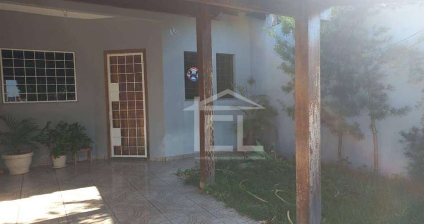 Casa com 2 quartos para alugar, 125 m² por R$ 1.680/mês - Parque Residencial Michael Licha - Londrina/PR