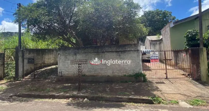 Casa com 2 quartos para alugar, 40 m² por r$ 650/mês - califórnia - londrina/pr