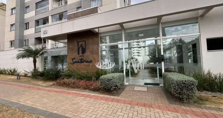 Apartamento no residencial torre santorini com 3 quartos para alugar, 65 m² por r$ 2.650/mês - alto da inglaterra - londrina/pr