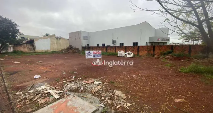 Terreno para alugar, 250 m² por R$ 1.500,00/mês - Jardim Pérola - Londrina/PR