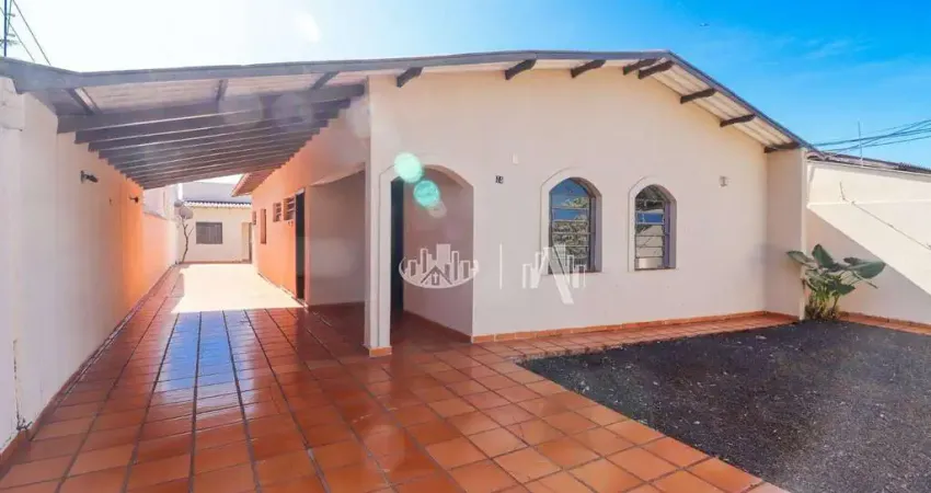Casa com 3 quartos para alugar, 180 m² por r$ 2.500/mês - brasília - londrina/pr