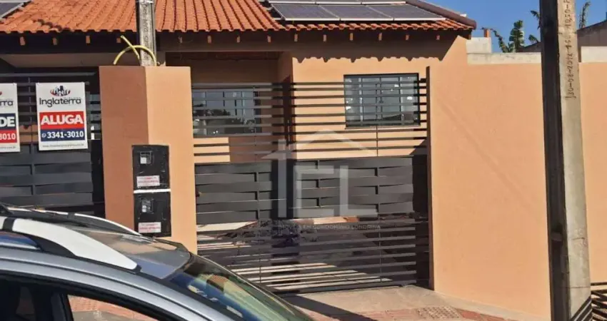 Casa com 2 quartos para alugar, 62 m² por r$ 1.400/mês - jardim gavea - londrina/pr