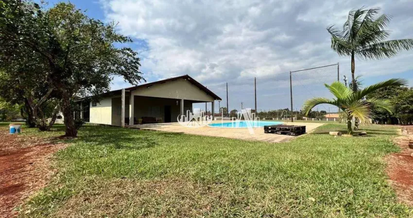 Chácara à venda, 5000 m² por r$ 1.150.000,00 - condomínio chácaras brastilava - cambé/pr