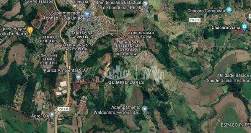 Sítio à venda, 114950 m² por R$ 9.000.000,00 - Zona Rural - Londrina/PR