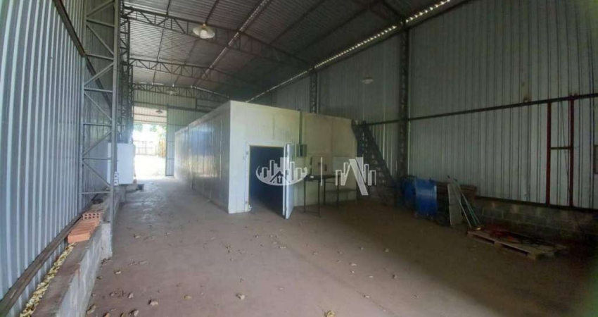 Barracão para alugar, 200 m² por R$ 6.000/mês - Gleba Jacutinga - Zona Oeste de Londrina/PR