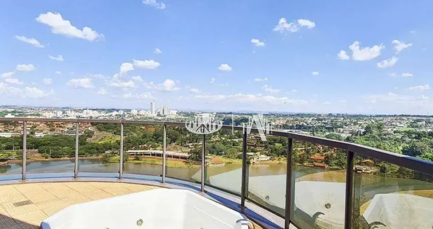 Cobertura à venda, 549 m² por r$ 4.700.000,00 - jardim petrópolis - londrina/pr