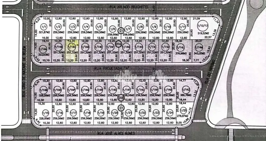 Terreno à venda, 259 m² por R$ 169.000,00 - Gleba Esperança - Londrina/PR