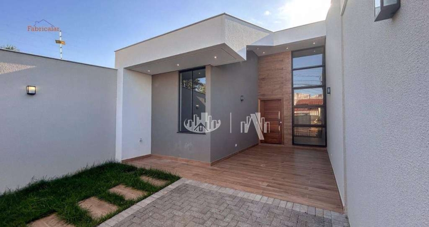 Casa à venda, 137 m² por R$ 790.000,00 - Jardim Burle Marx - Londrina/PR