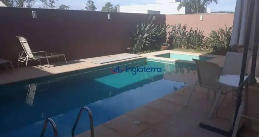 Casa com 3 suites para alugar, 270 m² por r$ 12.000/mês - alphaville ii - londrina/pr