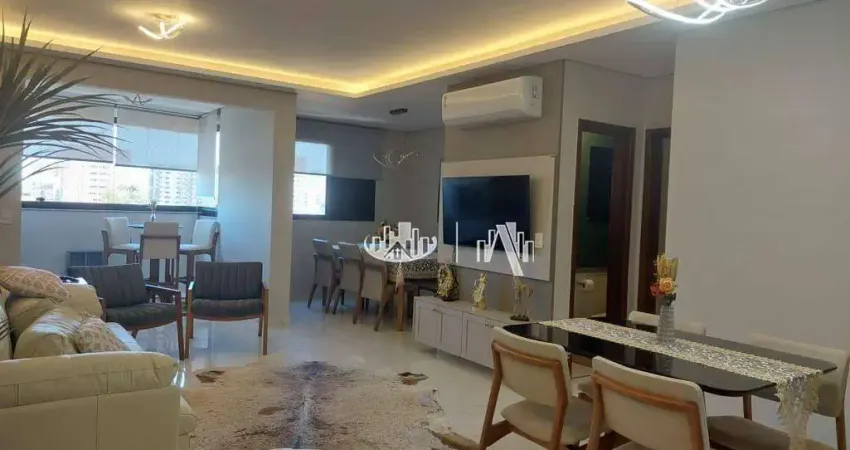 Apartamento no edif. riverside com 3 quartos à venda, 117 m² por r$ 875.000 - centro - londrina/pr