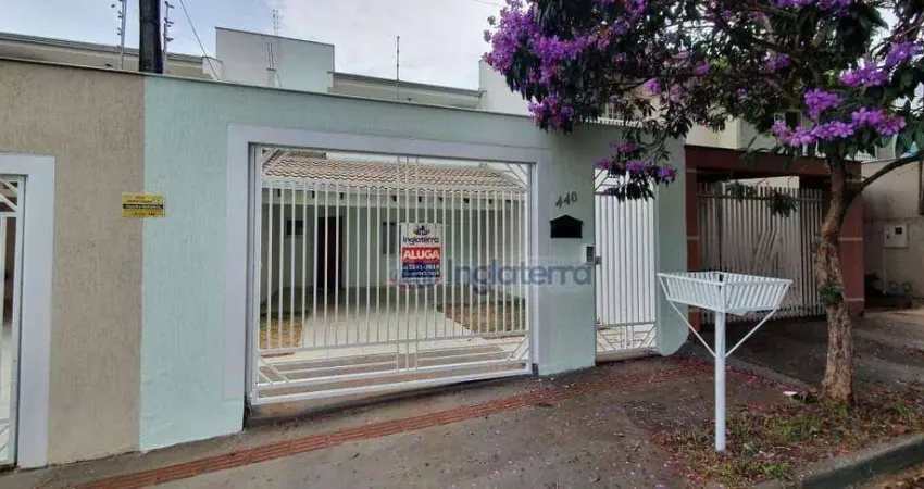 Casa com 3 dormitórios para alugar, 150 m² por R$ 3.200,00/mês - Jardim Burle Marx - Londrina/PR